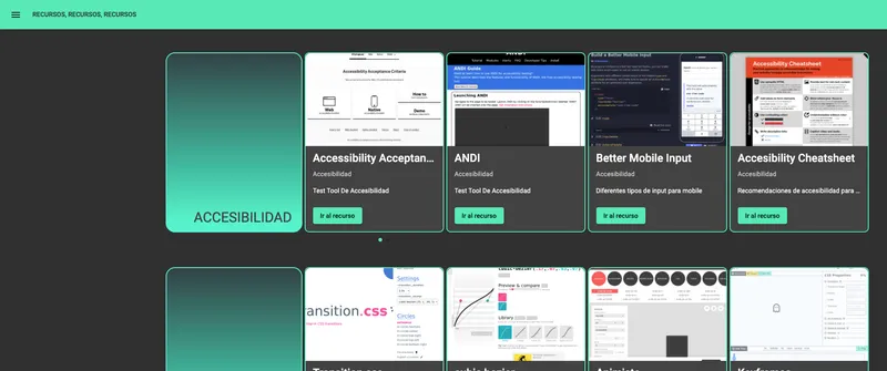 Recursos, Recursos, Recursos (Contribución)